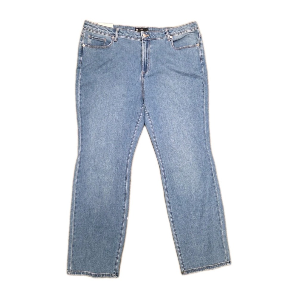 Member's Mark Women's 30" Inseam High Rise Straight Leg Jeans Sizes 18